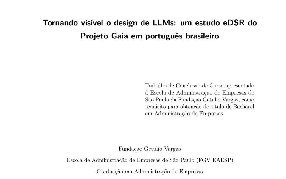 Prévia de Tornando visível o design de LLMs